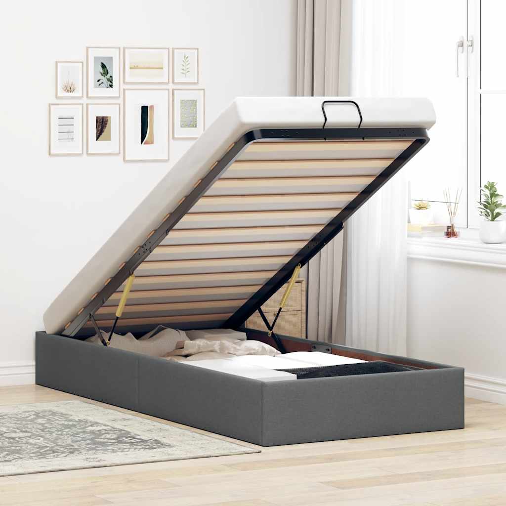 Ottoman-Bett Ohne Matratze Stoff