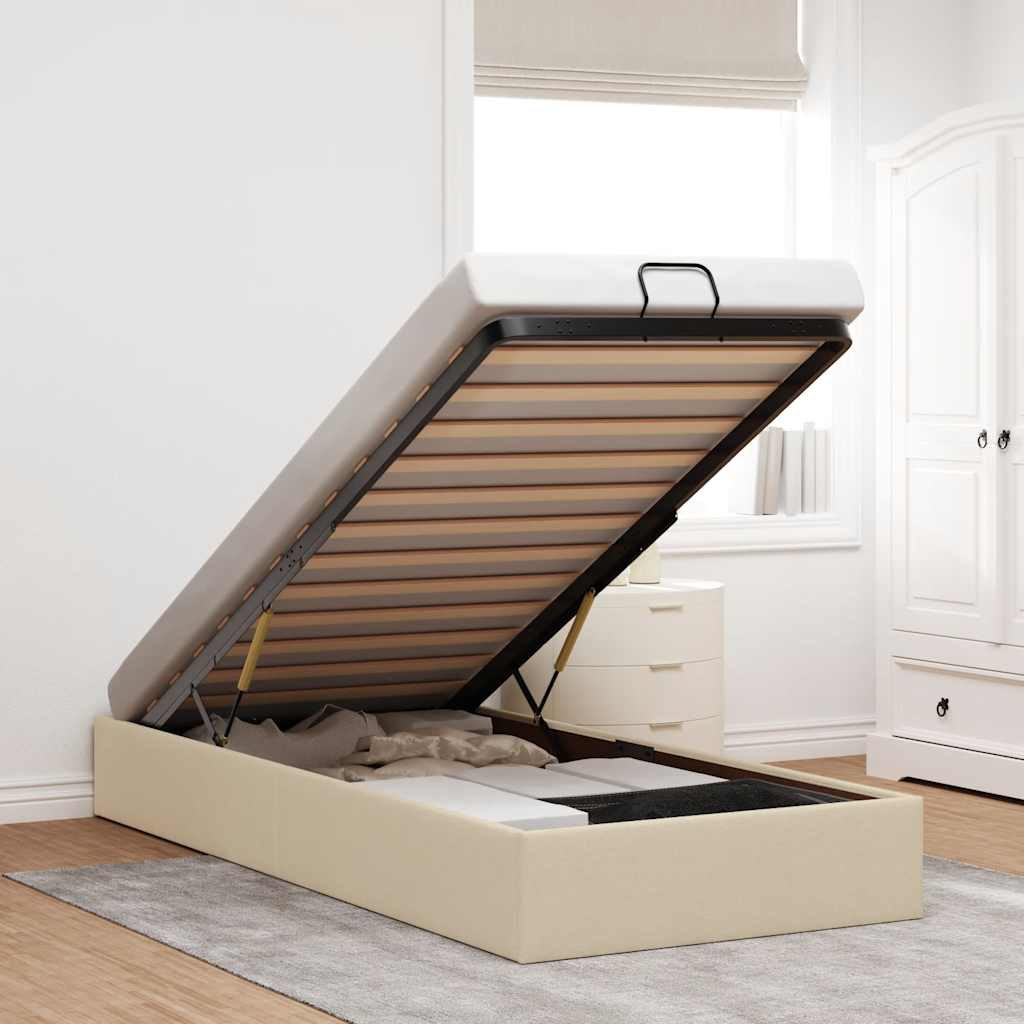 Ottoman-Bett Ohne Matratze Stoff