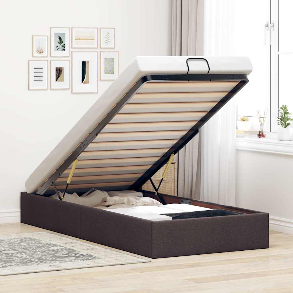 Ottoman-Bett Ohne Matratze Stoff