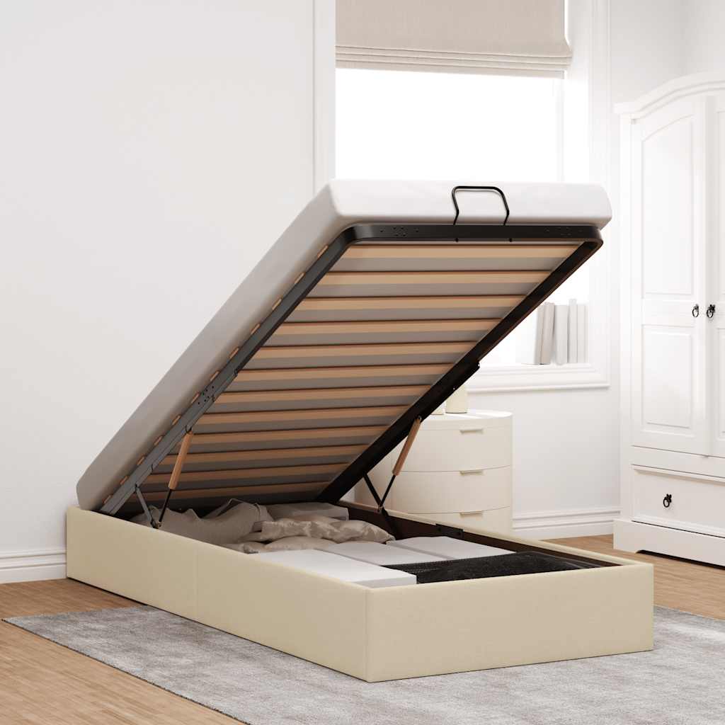 Ottoman-Bett Ohne Matratze Stoff