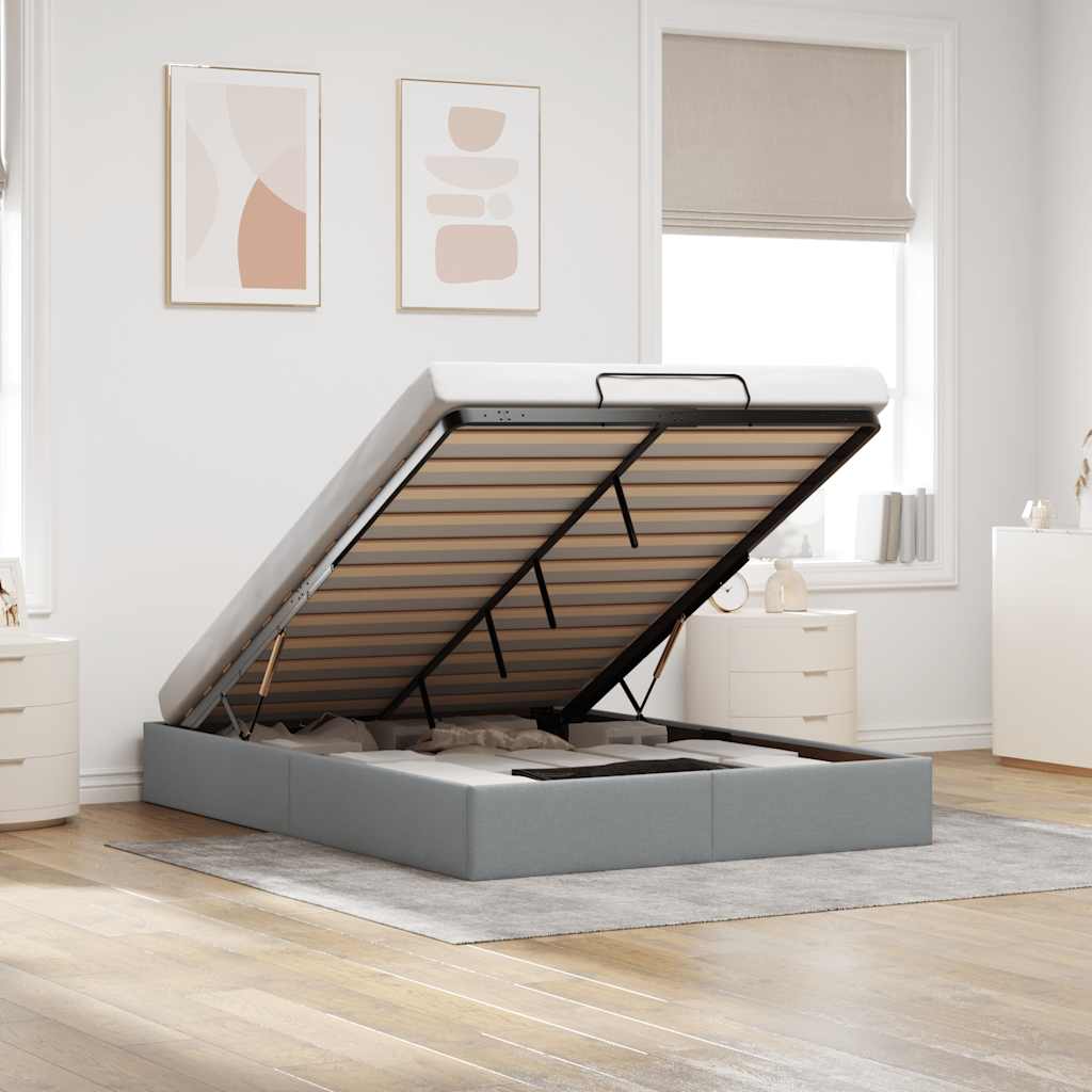 Ottoman-Bett Ohne Matratze Stoff
