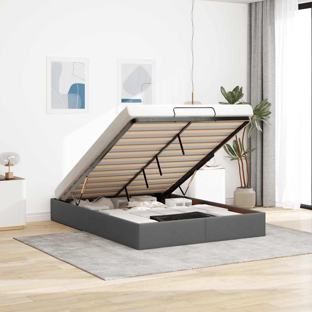 Ottoman-Bett Ohne Matratze Stoff