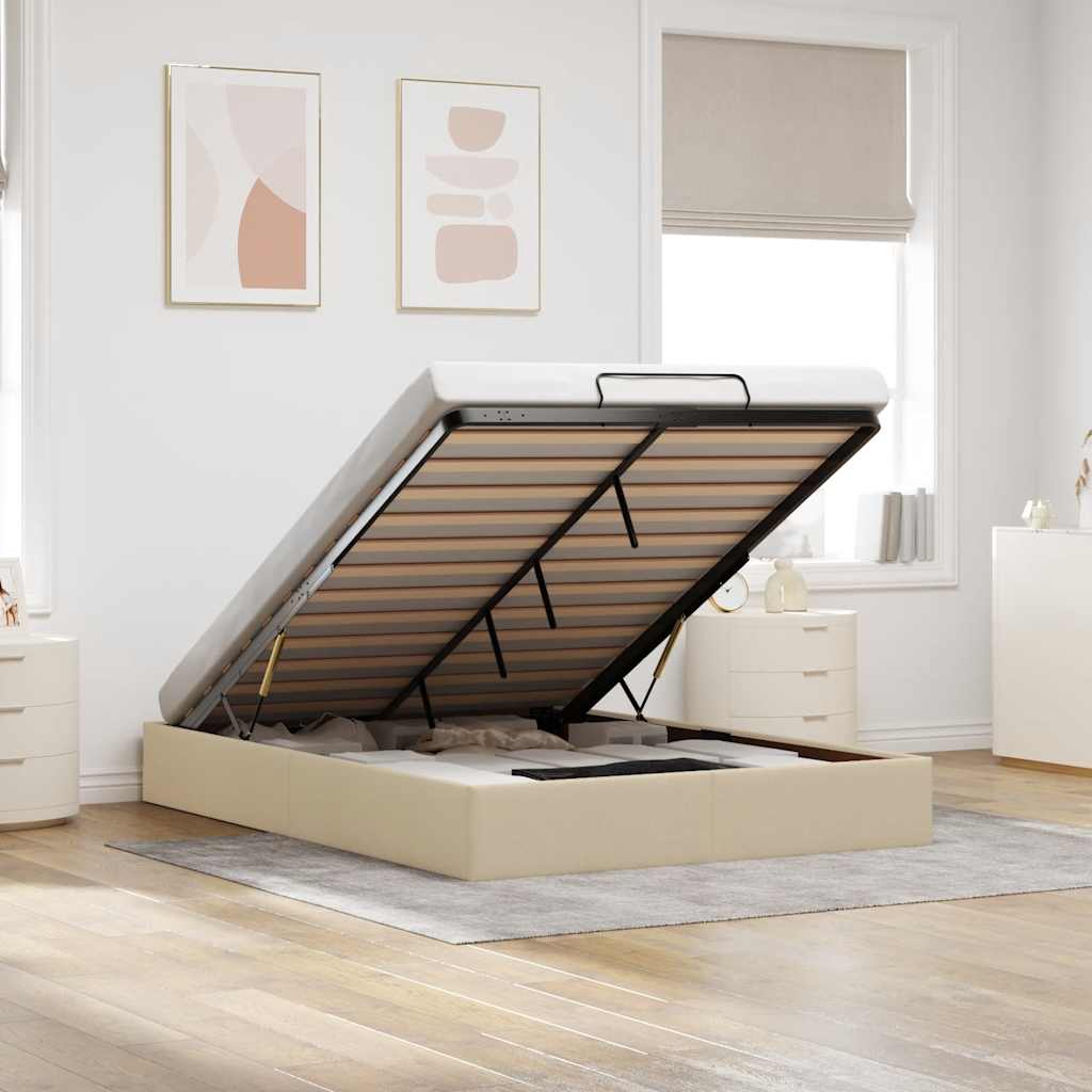 Ottoman-Bett Ohne Matratze Stoff