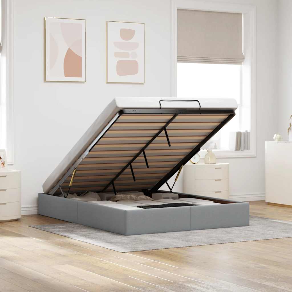 Ottoman-Bett Ohne Matratze Stoff