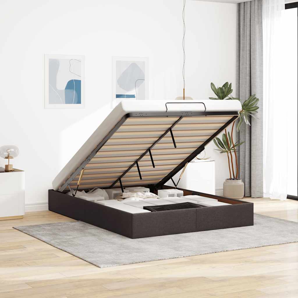 Ottoman-Bett Ohne Matratze Stoff