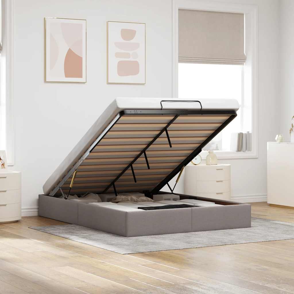 Ottoman-Bett Ohne Matratze Stoff