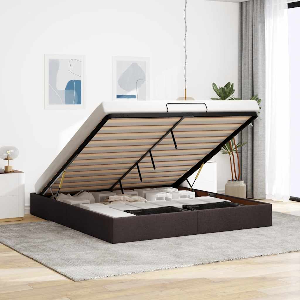 Ottoman-Bett Ohne Matratze Stoff