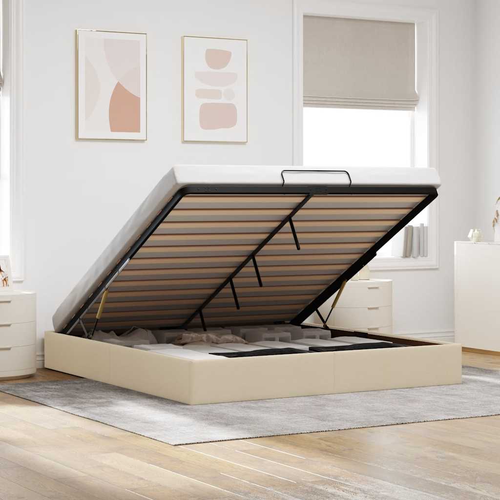 Ottoman-Bett Ohne Matratze Stoff