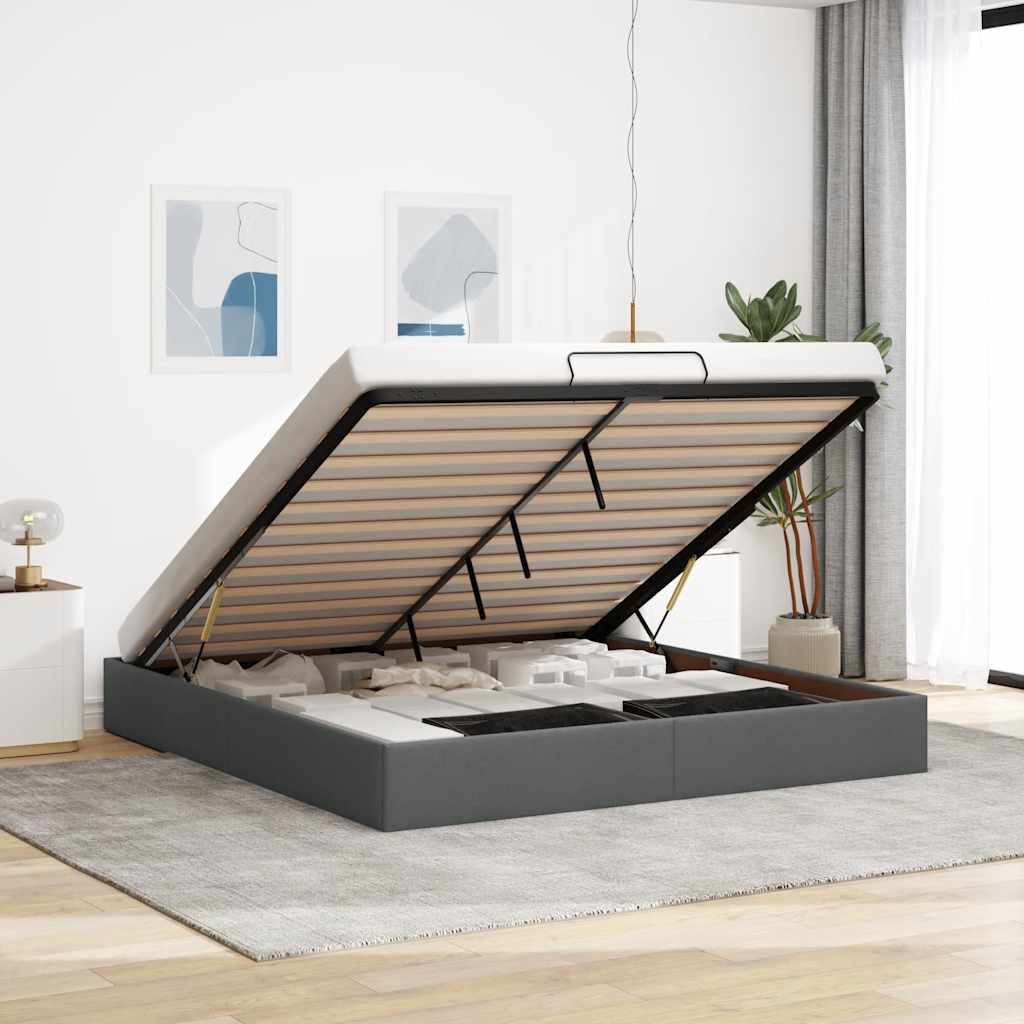 Ottoman-Bett Ohne Matratze Stoff