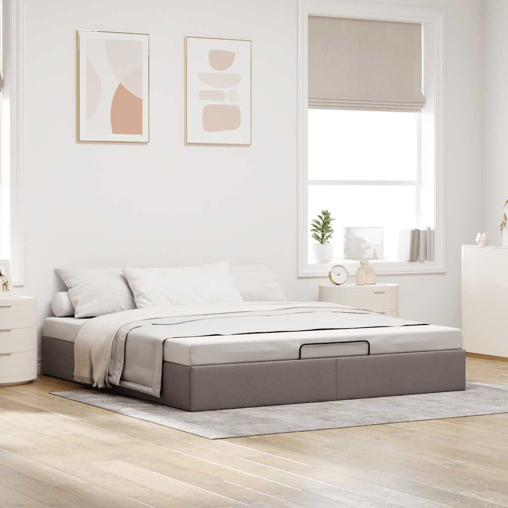 Ottoman-Bett Ohne Matratze Stoff