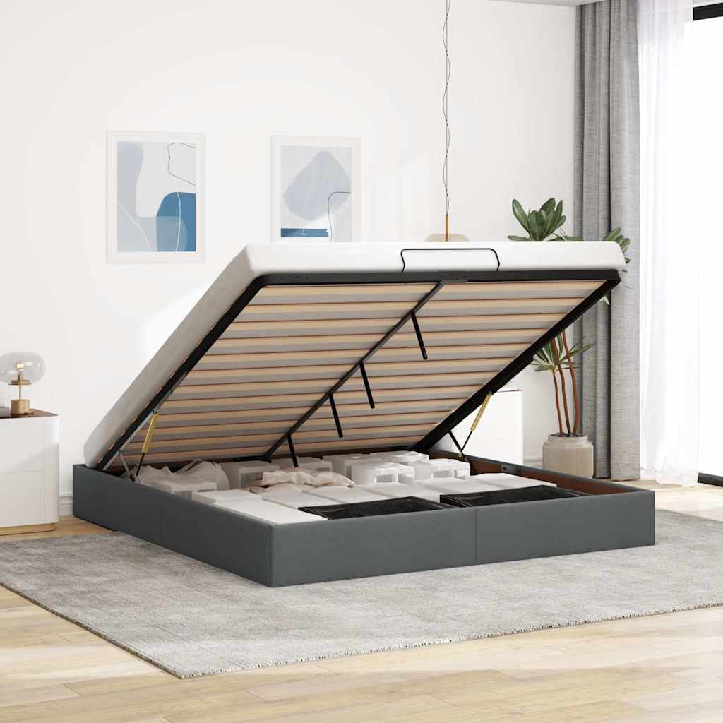 Ottoman-Bett Ohne Matratze Stoff