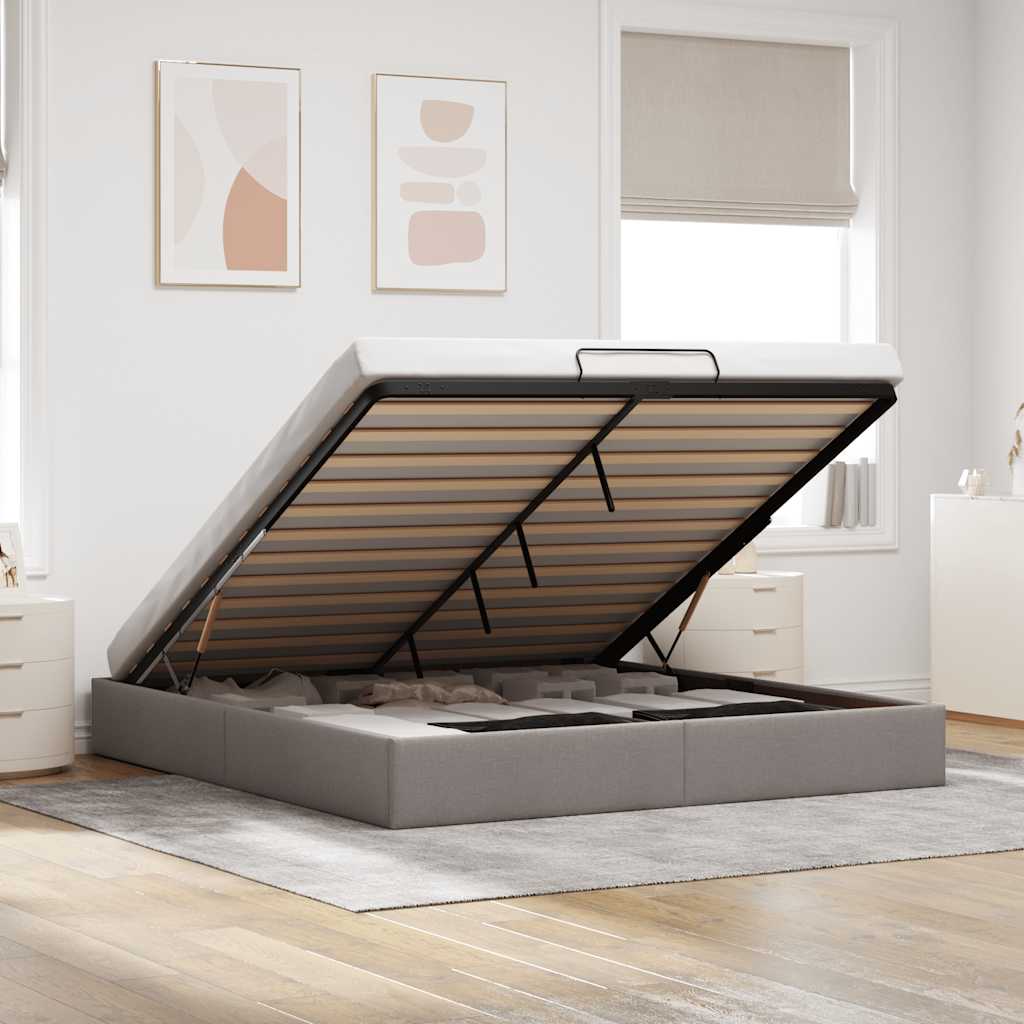 Ottoman-Bett Ohne Matratze Stoff