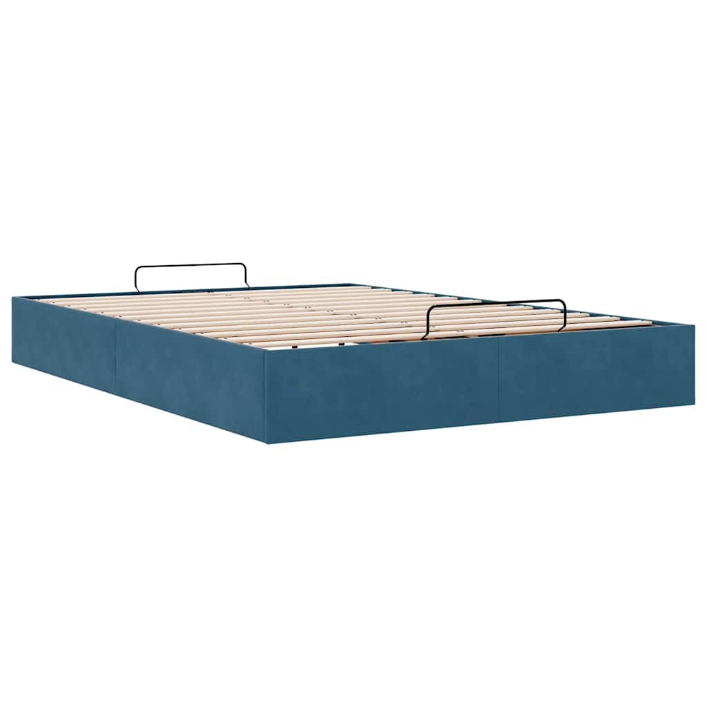 Ottoman-Bett Ohne Matratze Samt