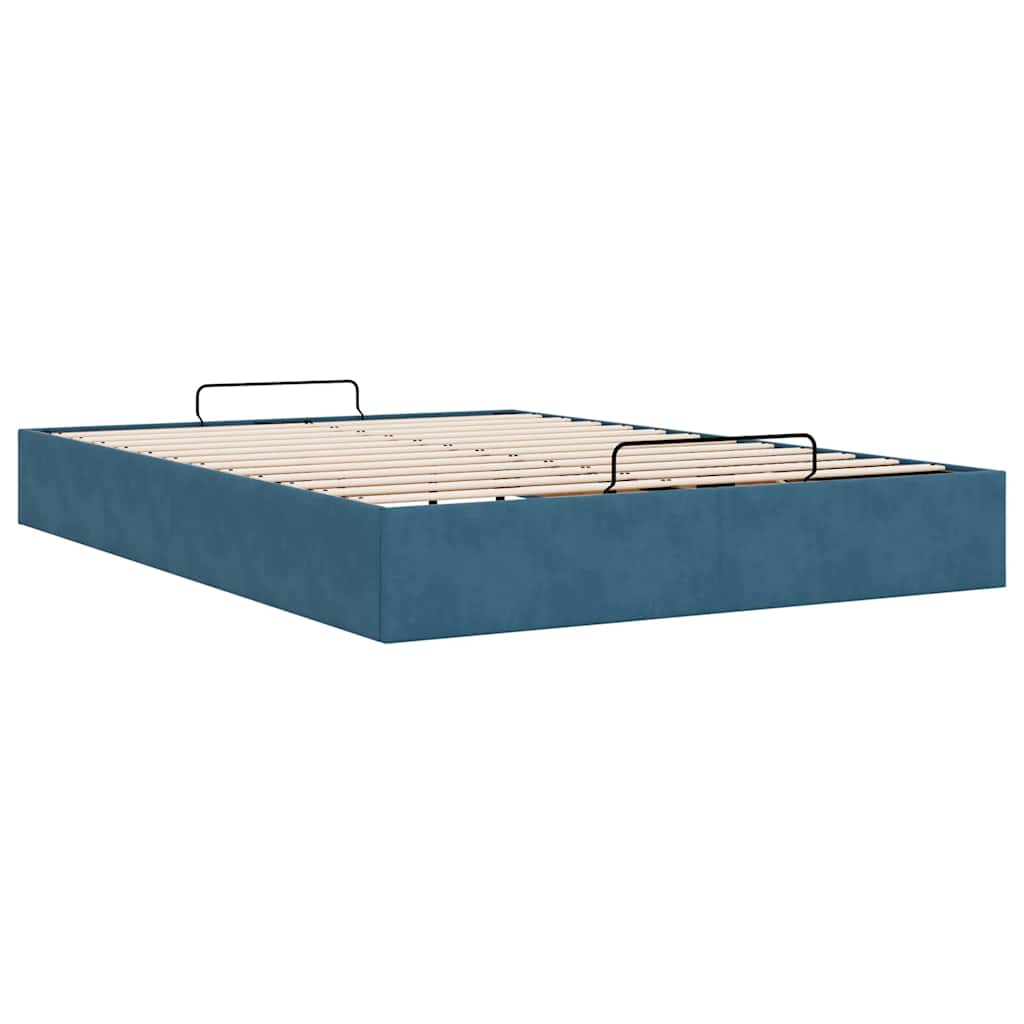 Ottoman-Bett Ohne Matratze Samt