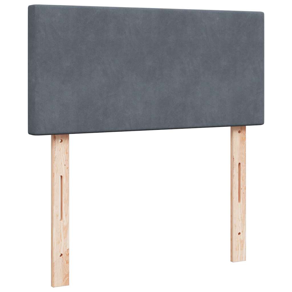 Ottoman-Bett Mit Matratzen & Leds Samt