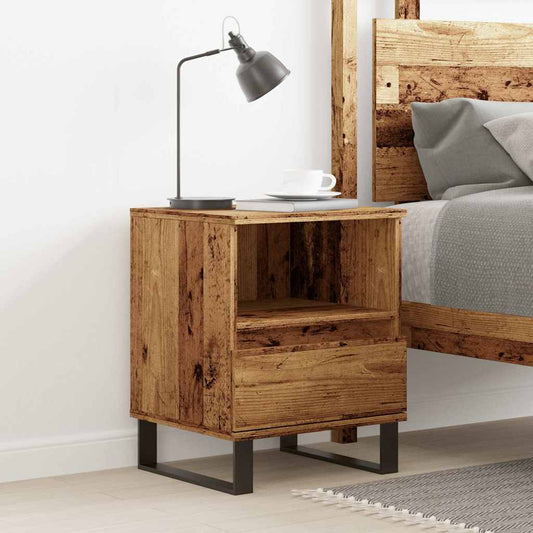 Nachttisch -Optik 40X35X50 Cm Holzwerkstoff