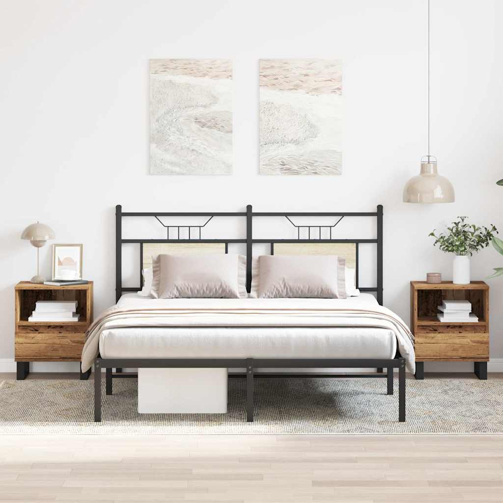 Nachttisch -Optik 40X35X50 Cm Holzwerkstoff