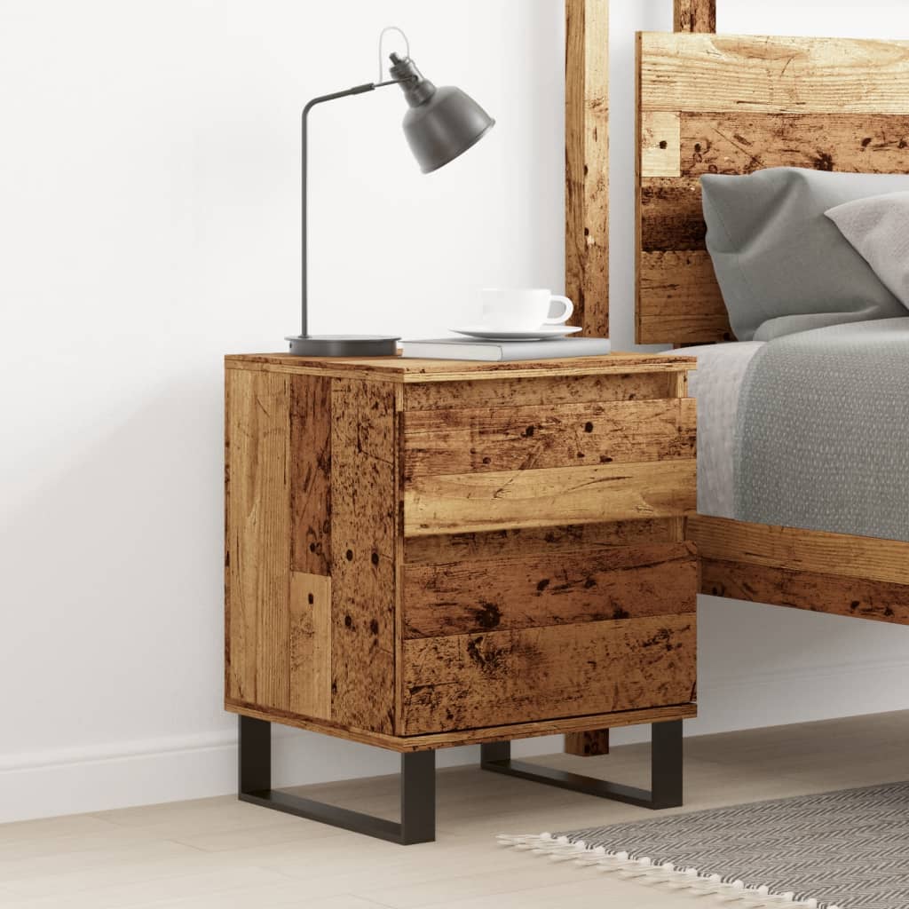 Nachttisch -Optik 40X35X50 Cm Holzwerkstoff