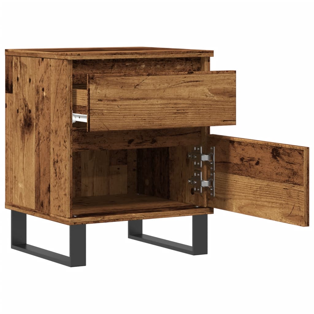 Nachttisch -Optik 40X35X50 Cm Holzwerkstoff