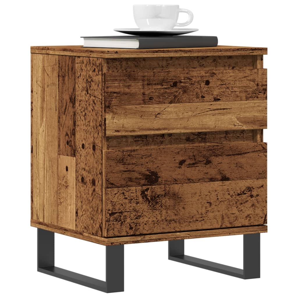 Nachttisch -Optik 40X35X50 Cm Holzwerkstoff
