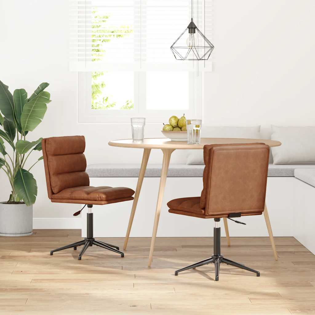 Esszimmerstühle 2 Stk. Kunstleder
