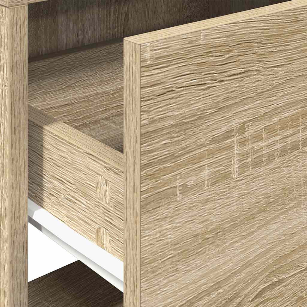 Nachttisch Mit Schublade Sonoma-Eiche 51X31X47 Cm