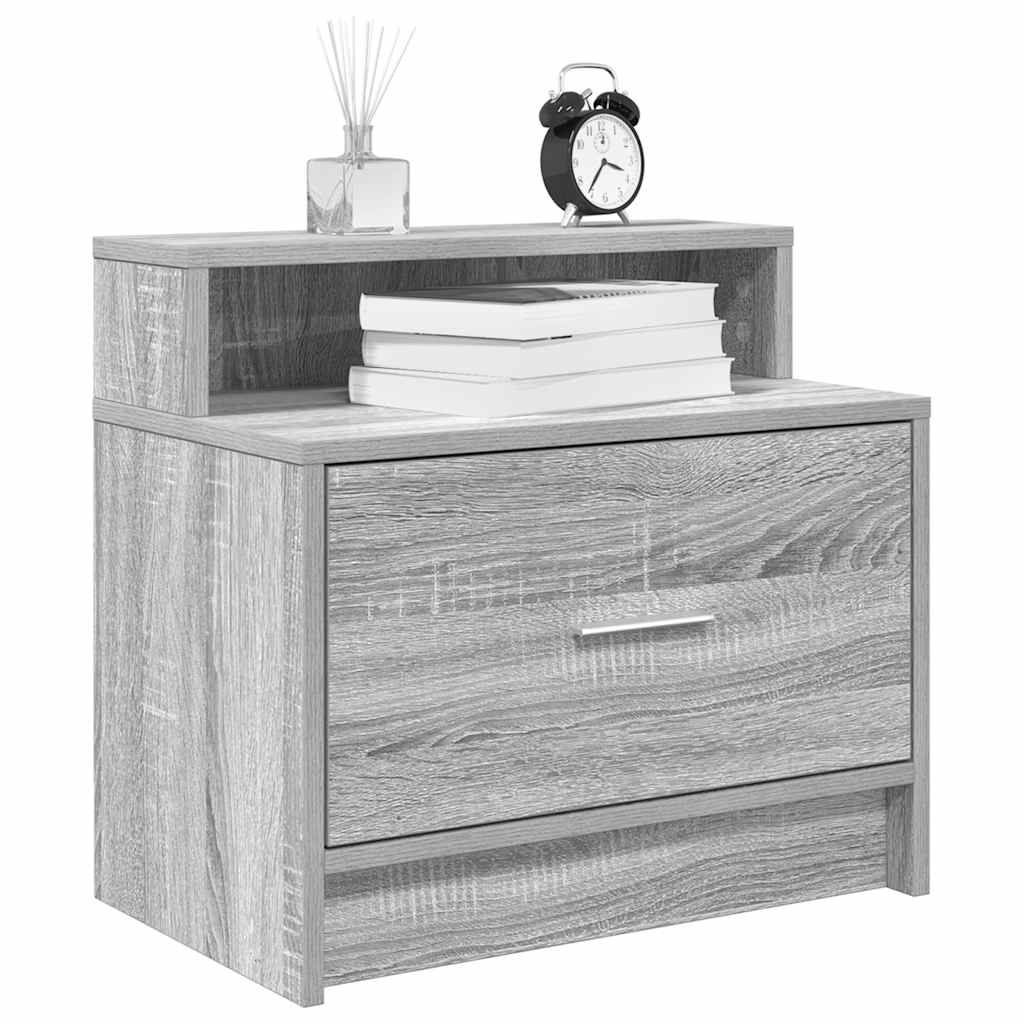 Nachttisch Mit Schublade Sonoma-Eiche 51X31X47 Cm