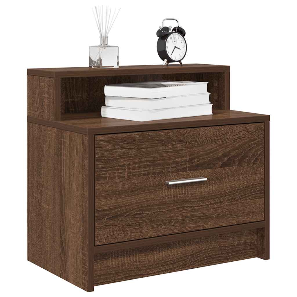 Nachttisch Mit Schublade Sonoma-Eiche 51X31X47 Cm