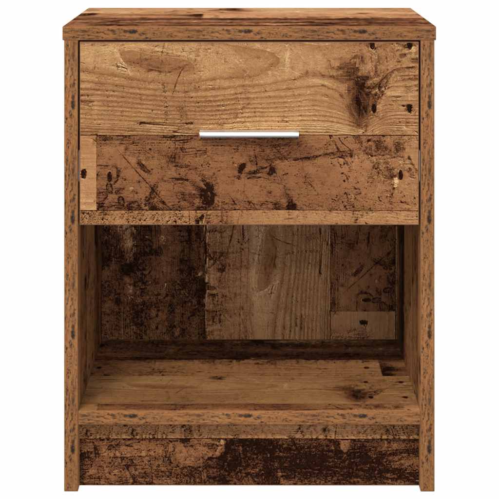 Nachttisch Mit Schublade -Optik 40X34X50 Cm
