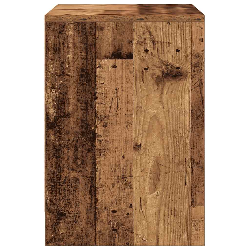 Nachttisch Mit Schublade -Optik 40X34X50 Cm