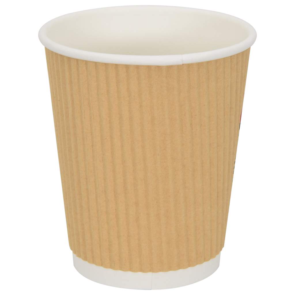 Pappbecher 500 Stk. 8Oz 200Ml Braun