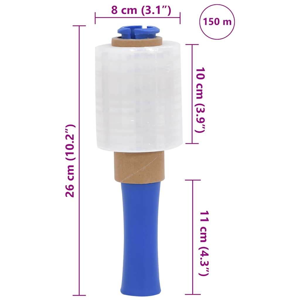 Stretchfolien 50 Stk. 23 Μm