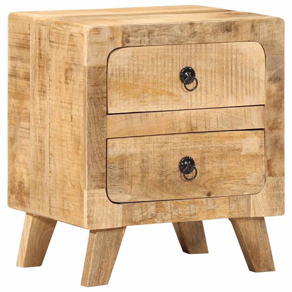 Nachttisch 2 Stk. 40X32X46 Cm Altholz Massiv