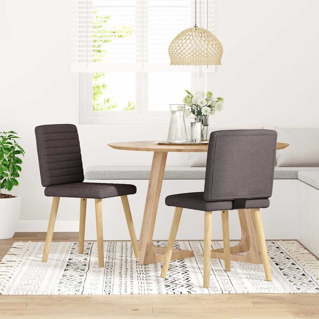 Esszimmerstühle 2 Stk. Jeansblau Stoff
