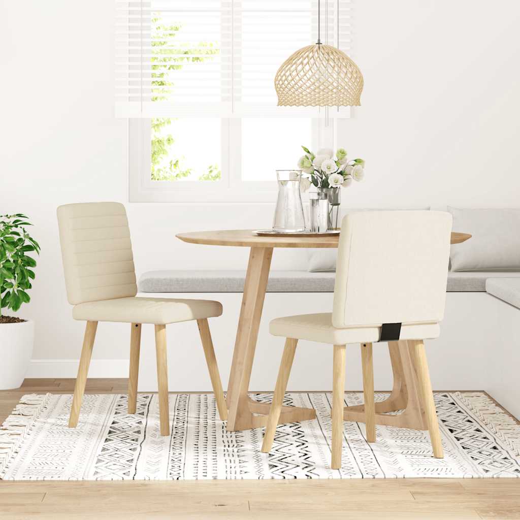 Esszimmerstühle 2 Stk. Jeansblau Stoff