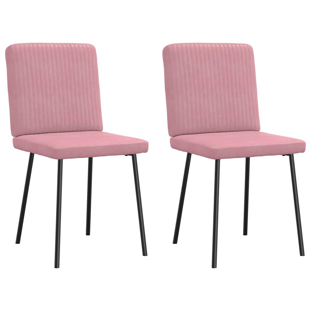 Esszimmerstühle 2 Stk. Samt