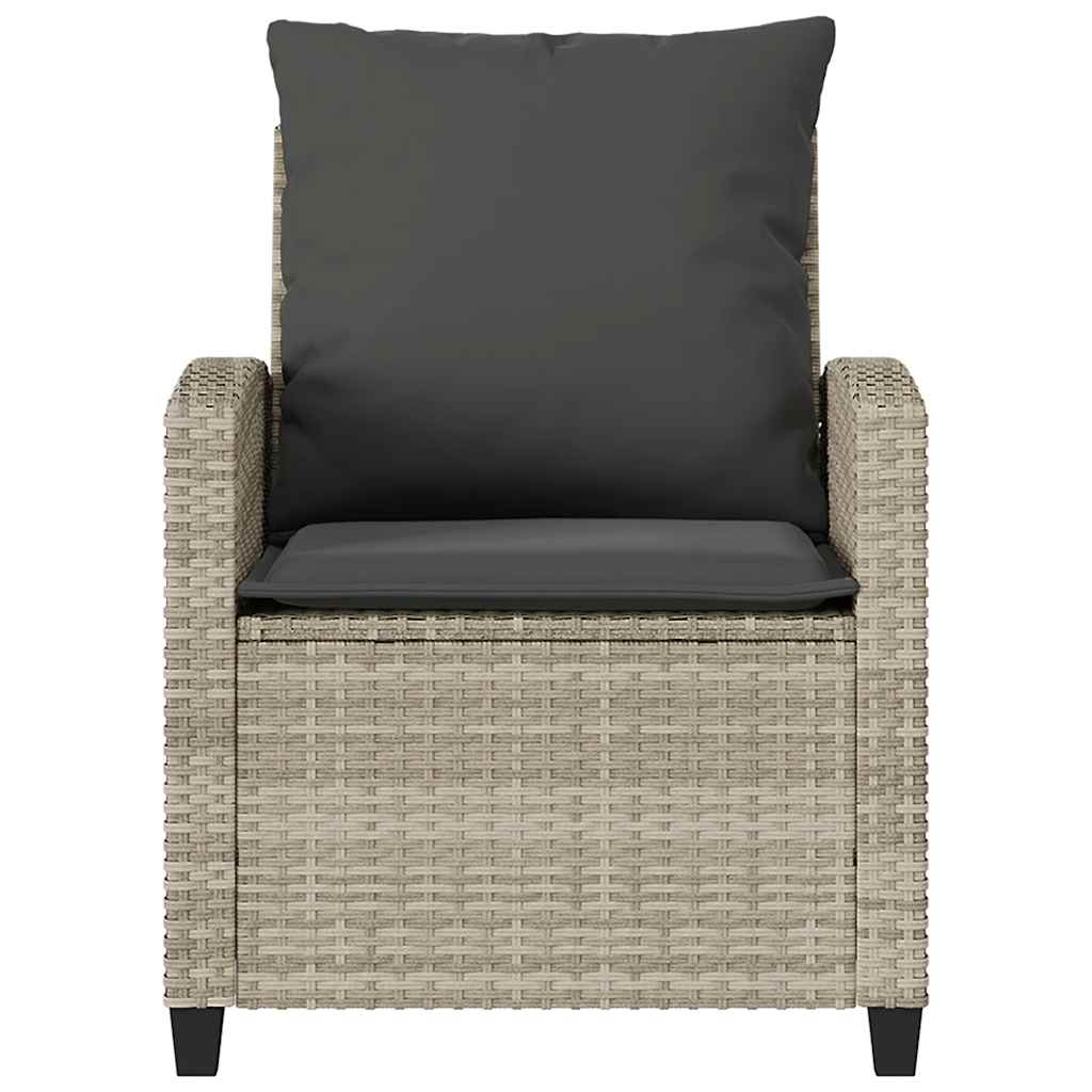 4-Tlg. Garten-Sofagarnitur Mit Kissen Poly Rattan