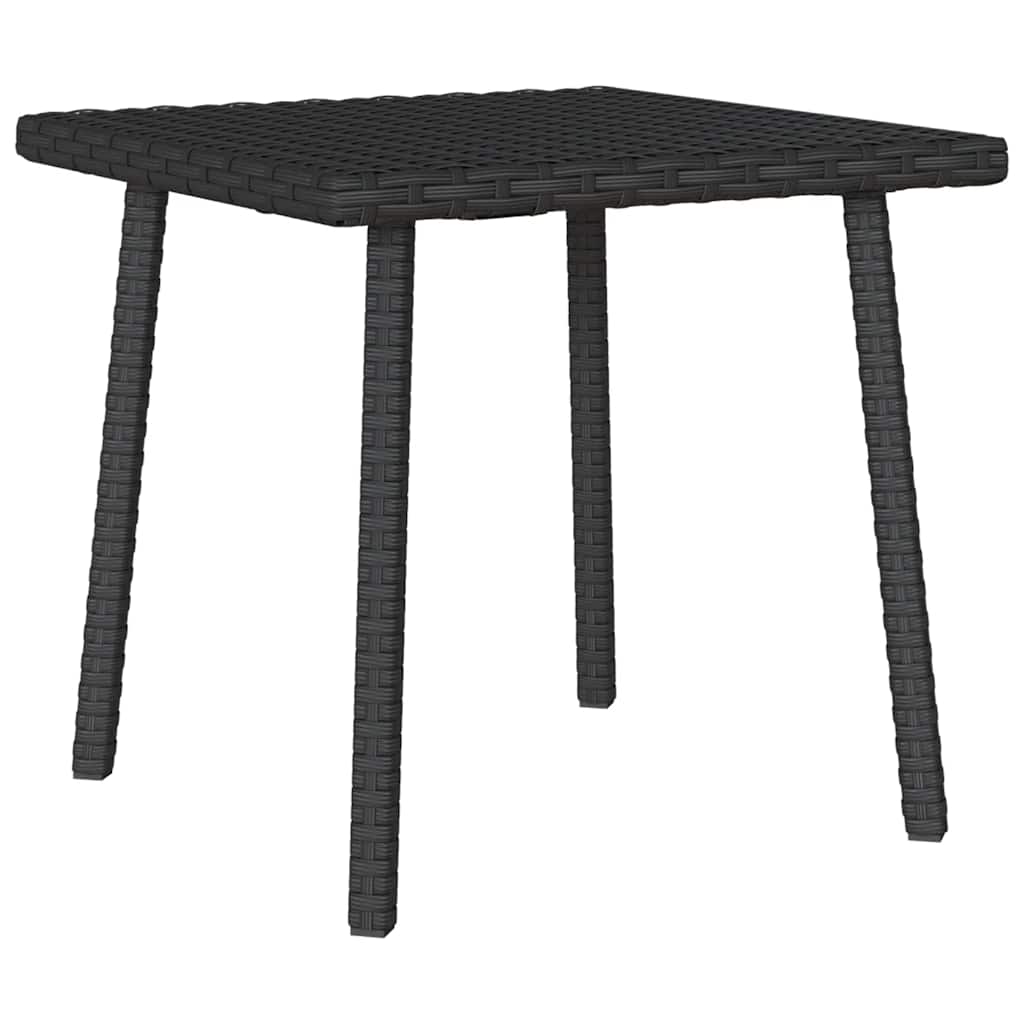 Garten-Couchtisch Rechteckig Poly Rattan