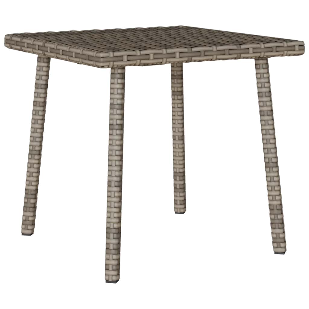 Garten-Couchtisch Rechteckig Poly Rattan