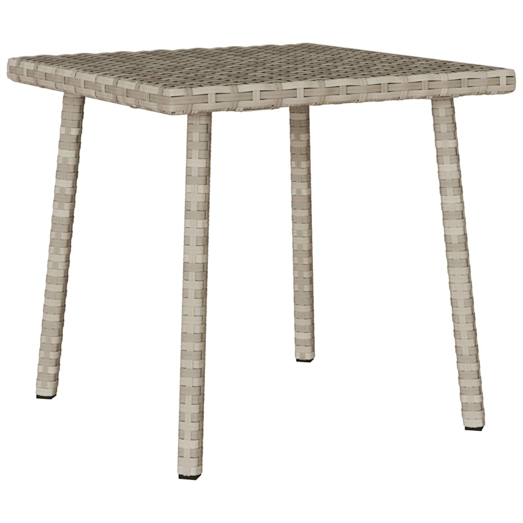 Garten-Couchtisch Rechteckig Poly Rattan