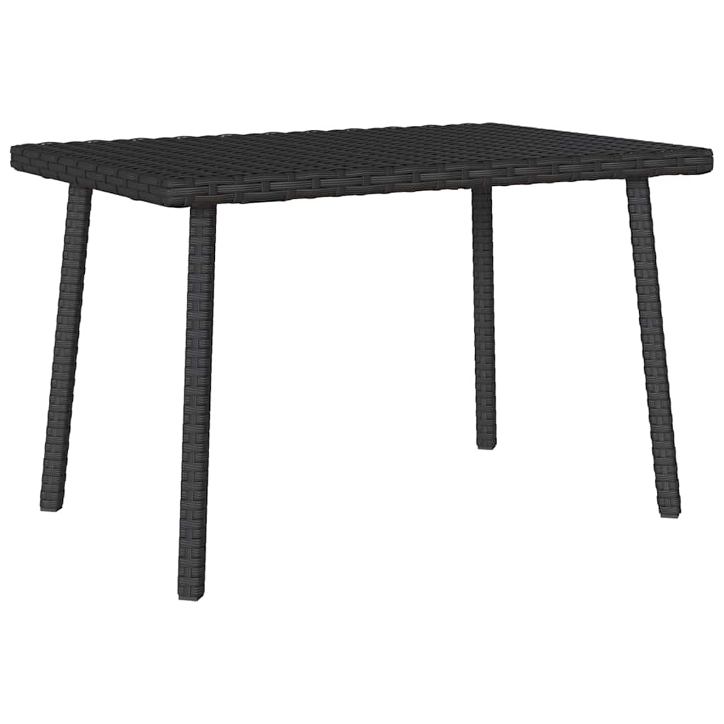 Garten-Couchtisch Rechteckig Poly Rattan
