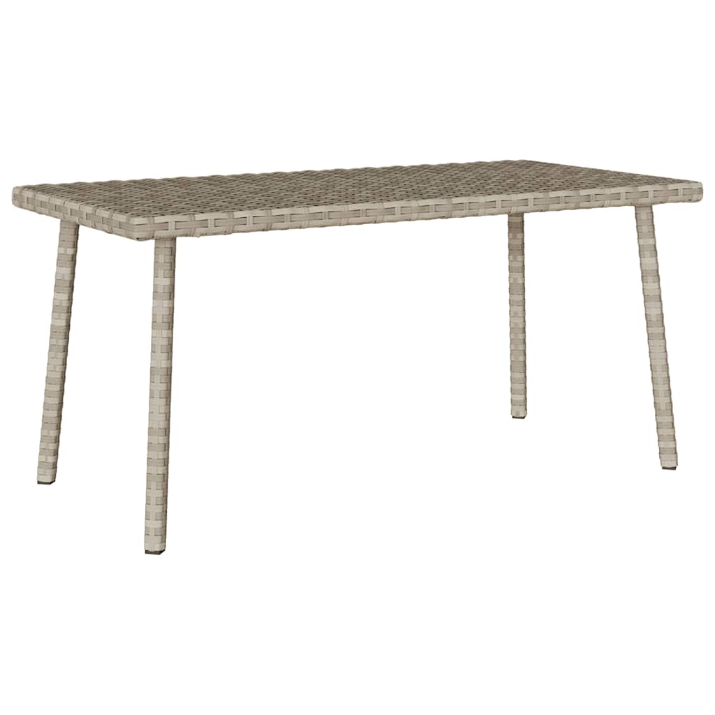 Garten-Couchtisch Rechteckig Poly Rattan