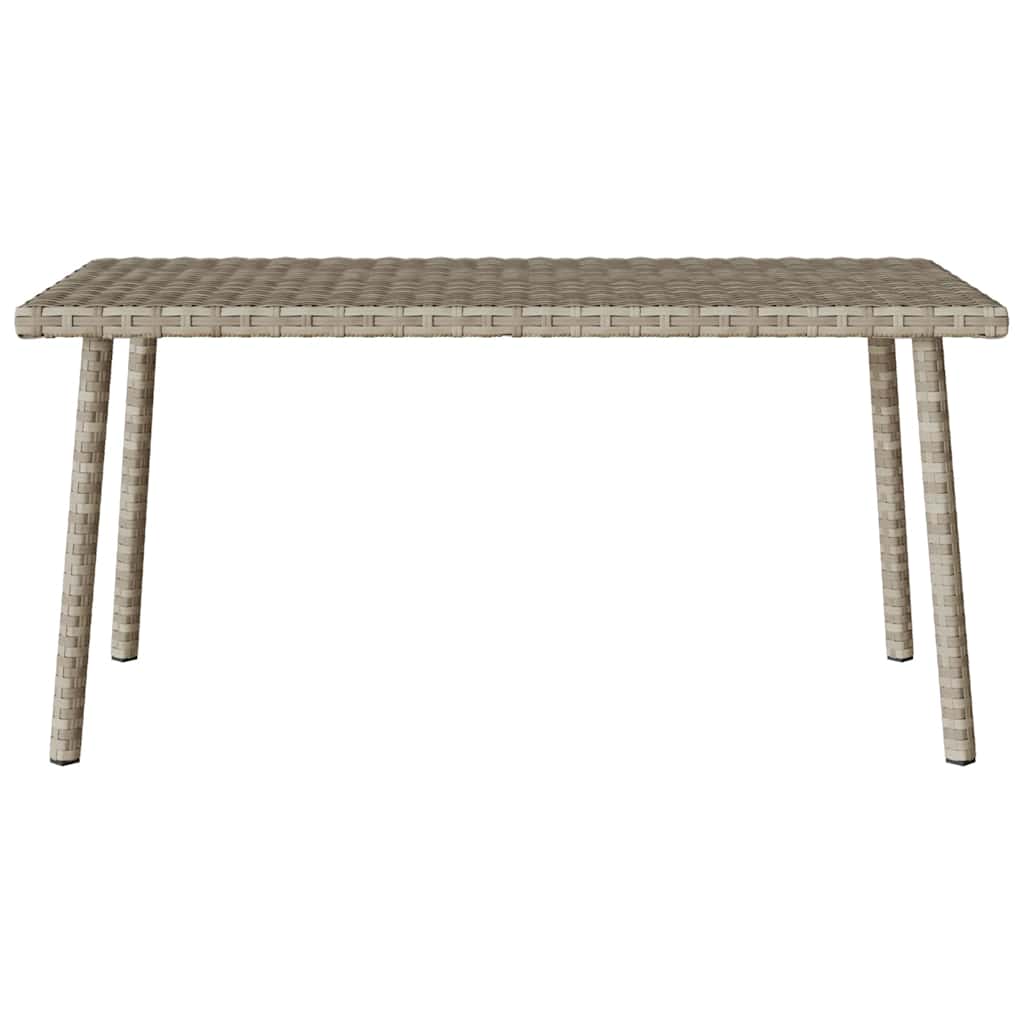 Garten-Couchtisch Rechteckig Poly Rattan