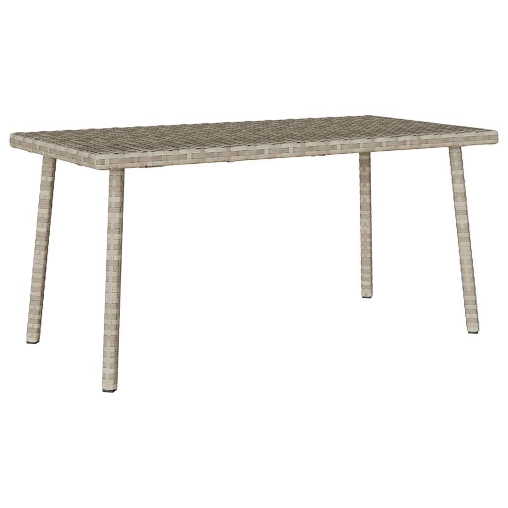 Garten-Couchtisch Rechteckig Poly Rattan
