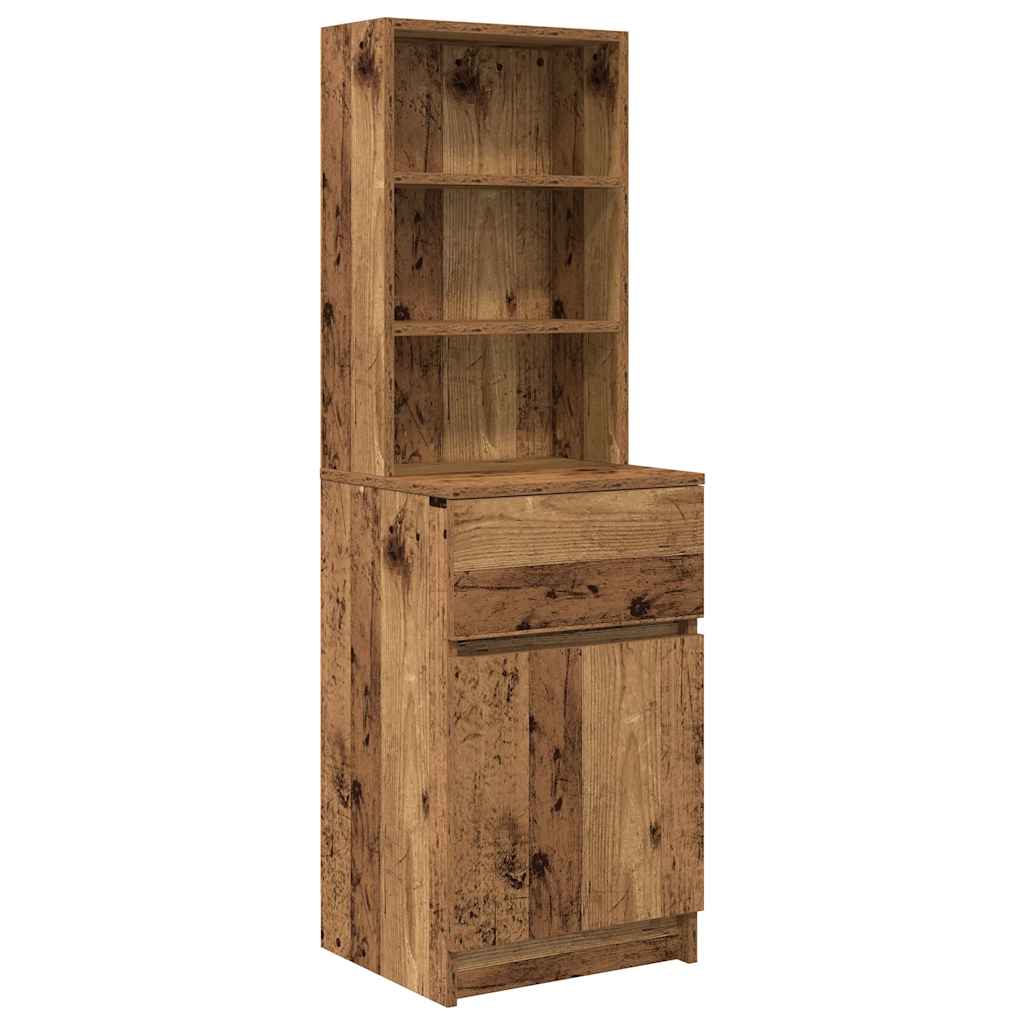 Nachttisch -Optik 39X35X125 Cm Holzwerkstoff