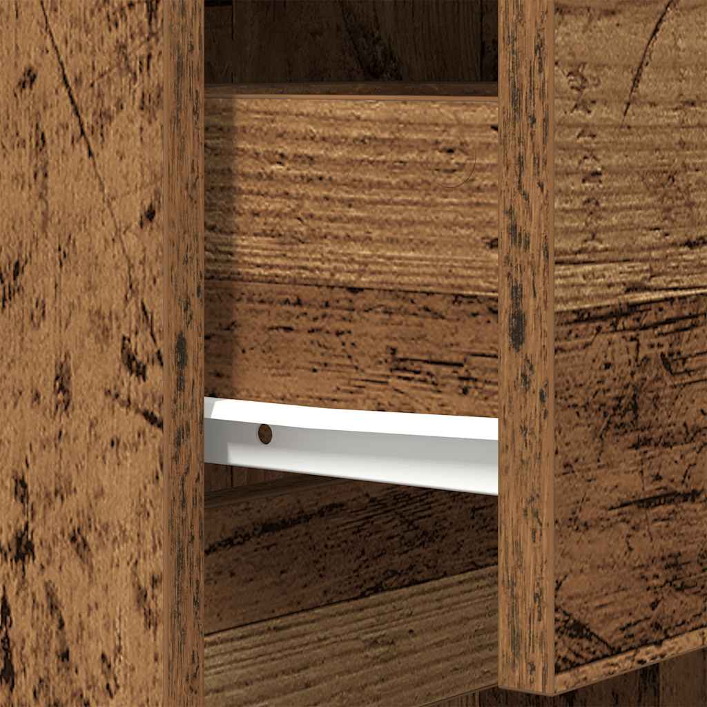 Nachttisch -Optik 39X35X125 Cm Holzwerkstoff