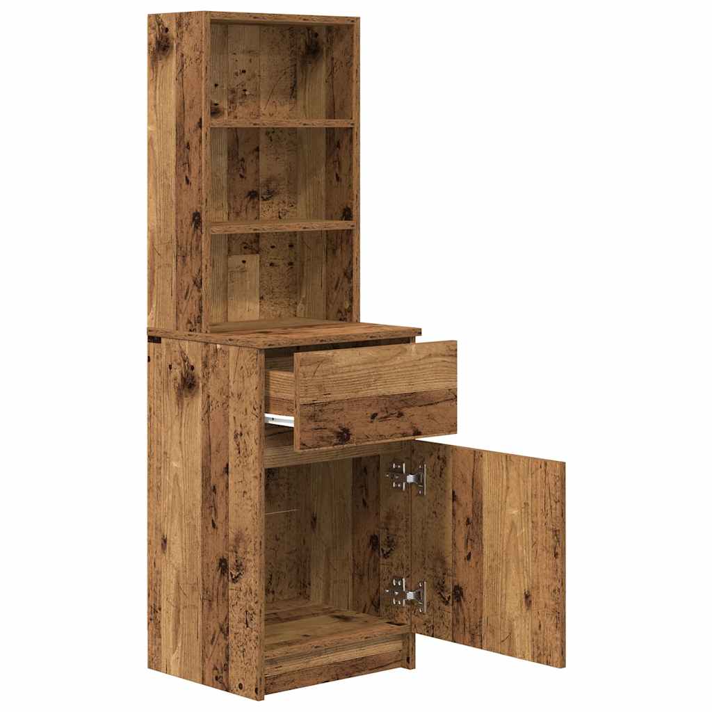 Nachttisch -Optik 39X35X125 Cm Holzwerkstoff