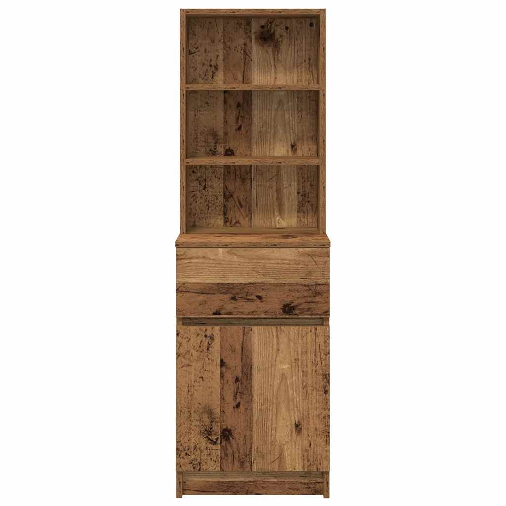 Nachttisch -Optik 39X35X125 Cm Holzwerkstoff