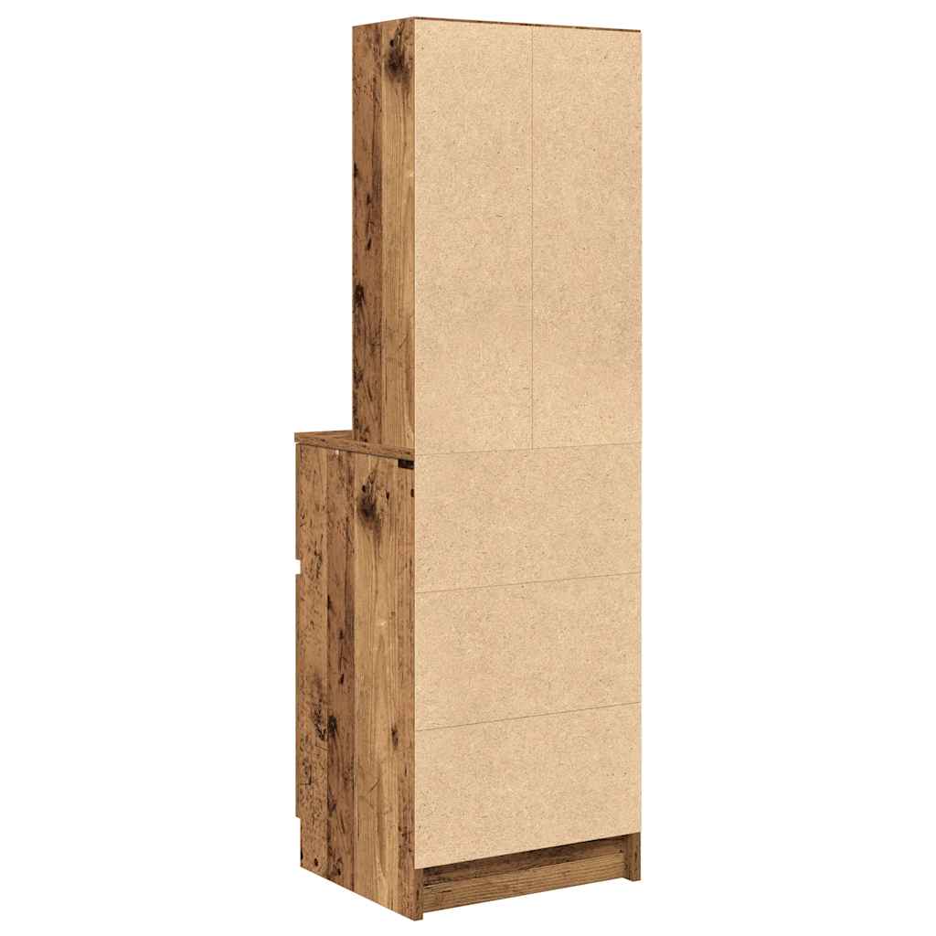 Nachttisch -Optik 39X35X125 Cm Holzwerkstoff