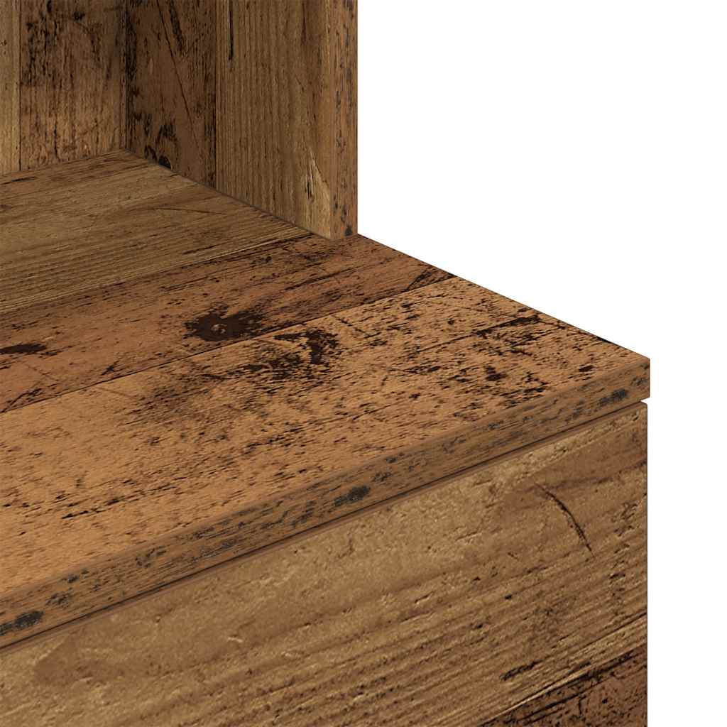 Nachttisch -Optik 39X35X125 Cm Holzwerkstoff